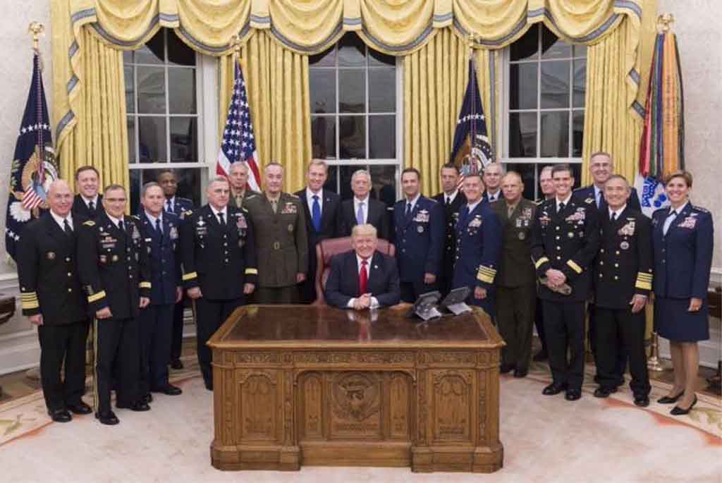 Trump and his masters