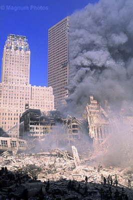 WTC 7 on fire